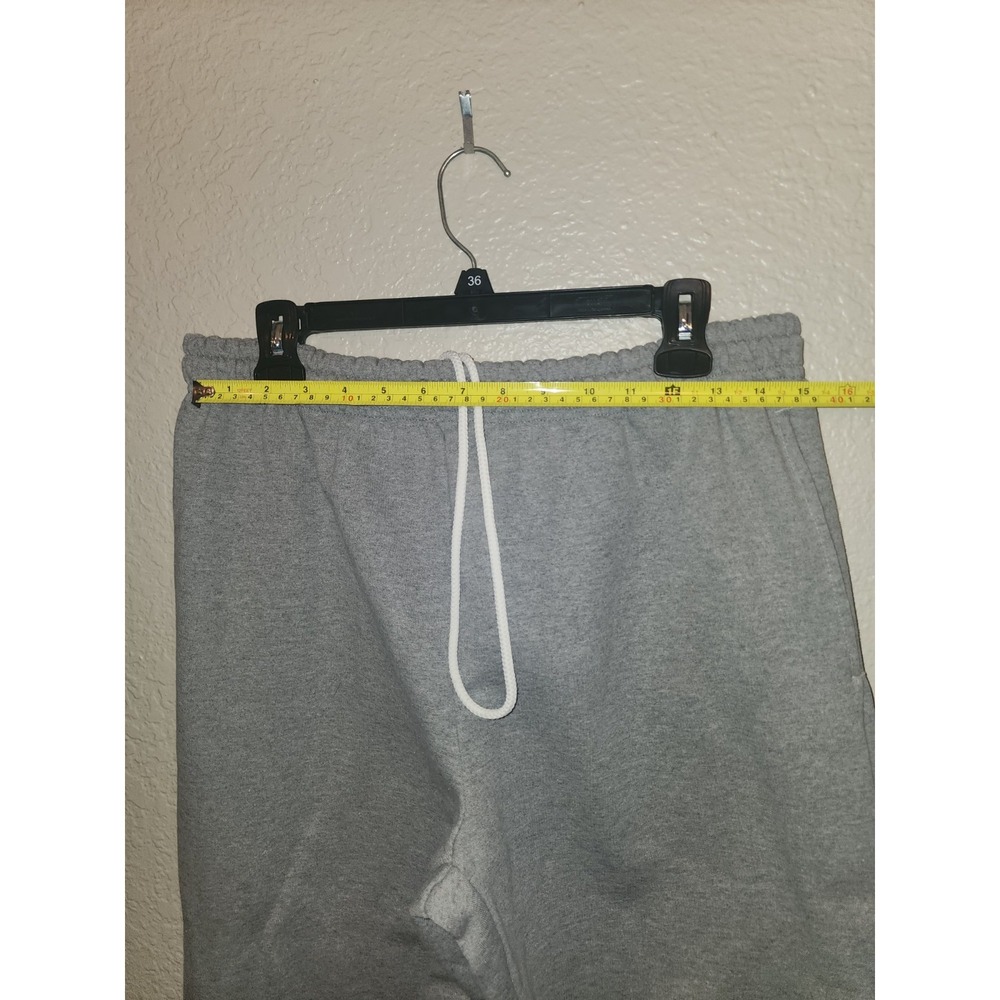 Athletic‎ Works Men's Gray Sweatpants Tag:32x34 Actual Measurements:32x29 - Picture 5 of 7